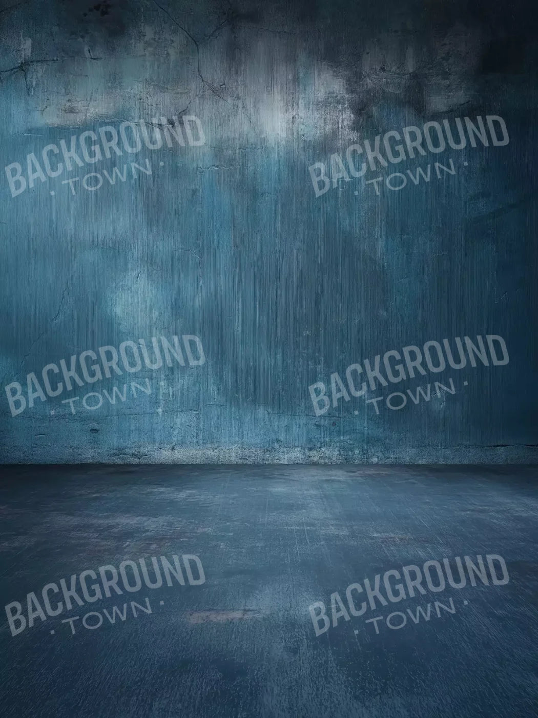 Acoustic Blue Wall 5’X6’8 Fleece (60 X 80 Inch) Backdrop