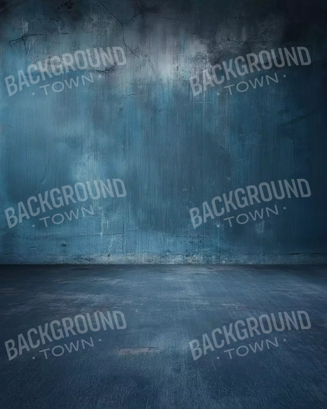 Acoustic Blue Wall 8’X10’ Fleece (96 X 120 Inch) Backdrop