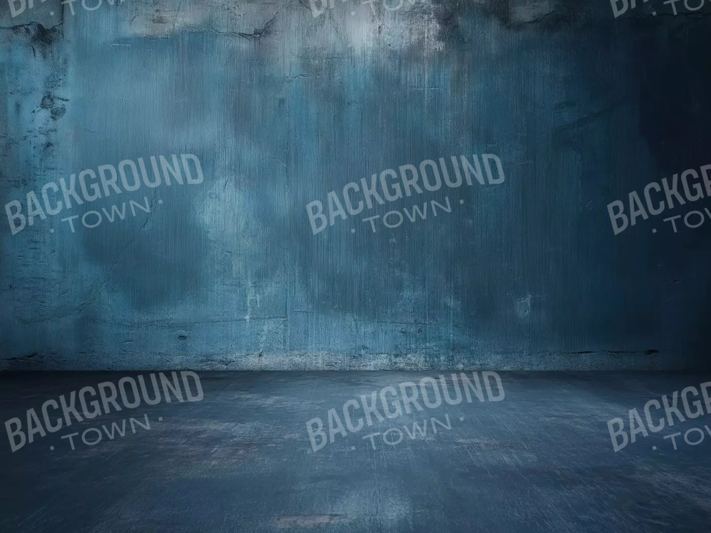 Acoustic Blue Wall 8’X6’ Fleece (96 X 72 Inch) Backdrop