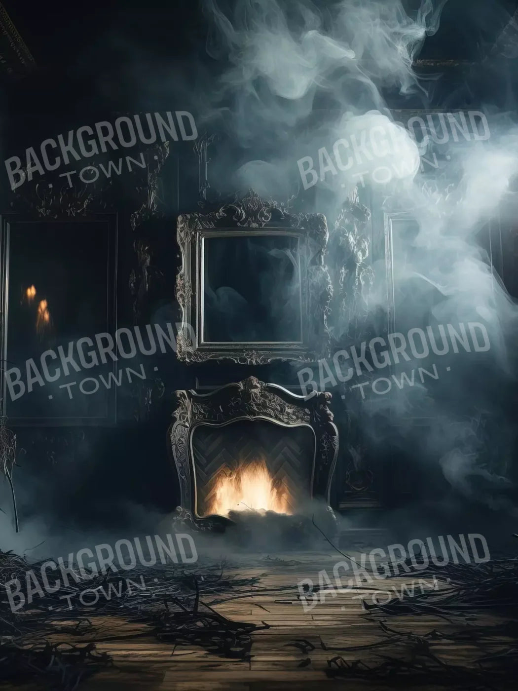 Aftermath I 5’X6’8 Fleece (60 X 80 Inch) Backdrop