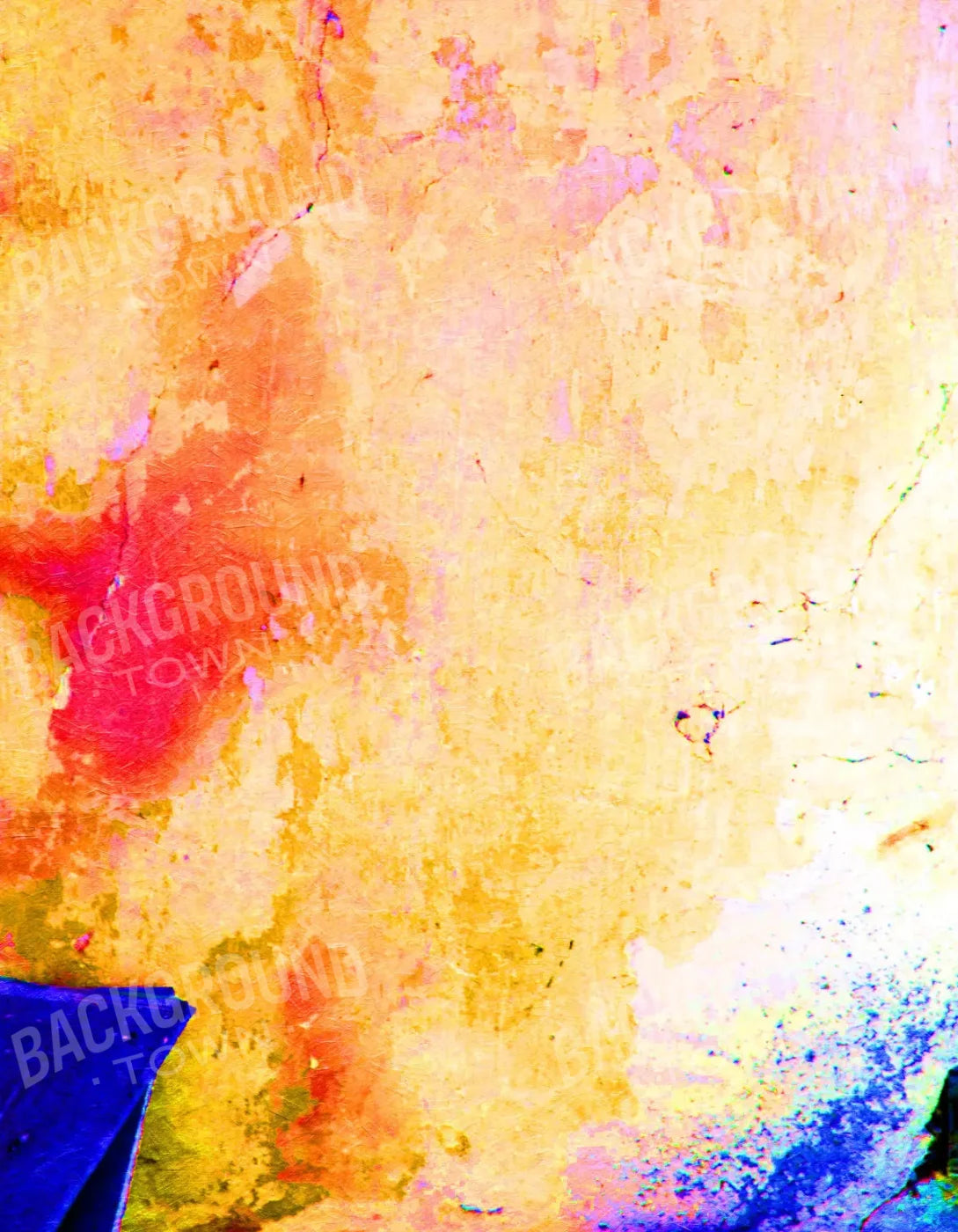 Aged Abstract 6X8 Fleece ( 72 X 96 Inch ) Backdrop