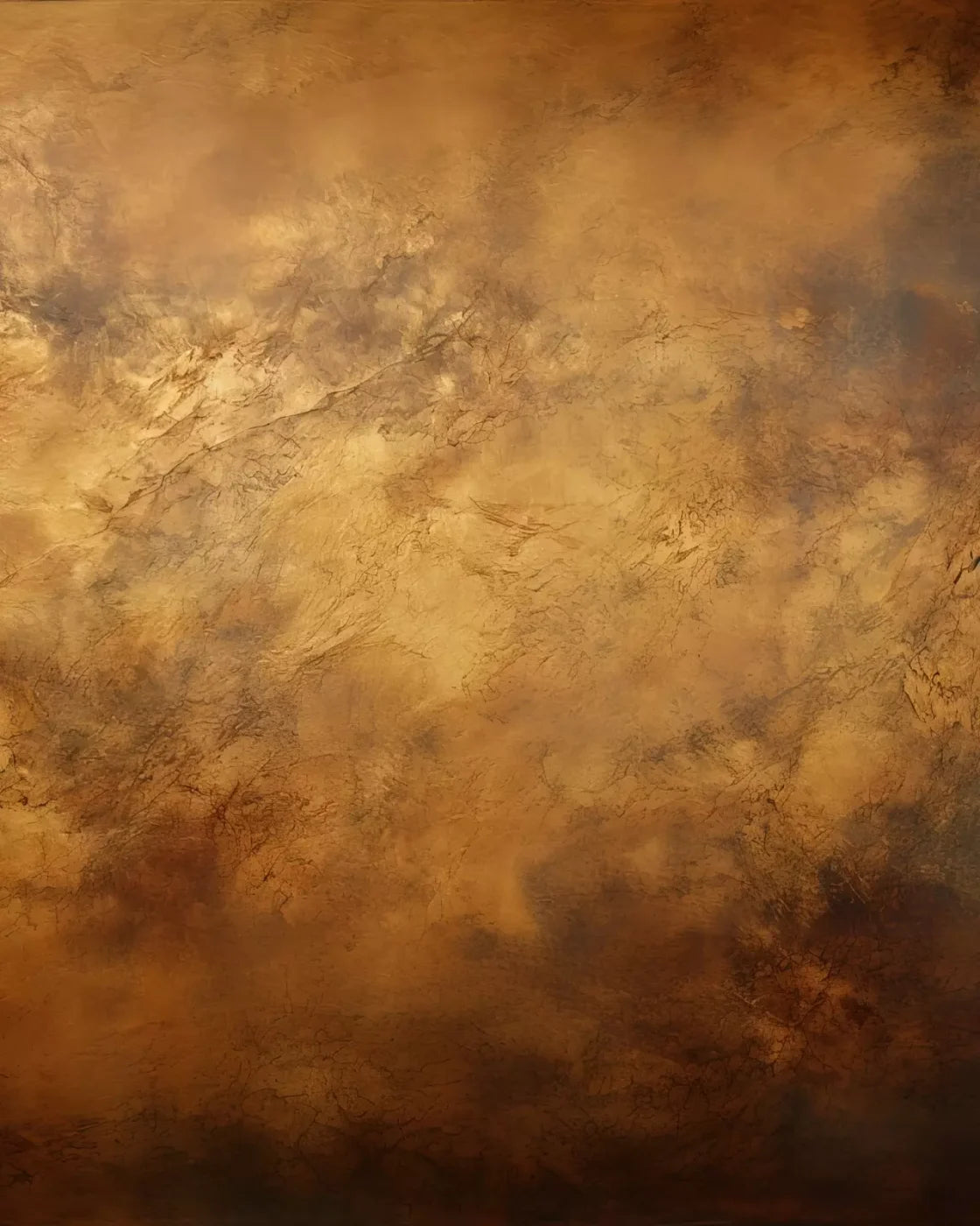 Aged Brown Leather 8’X10’ Fleece (96 X 120 Inch) Backdrop