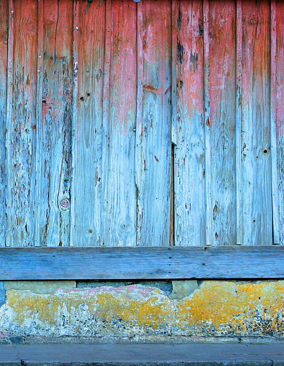 Aged Wood 6X8 Fleece ( 72 X 96 Inch ) Backdrop