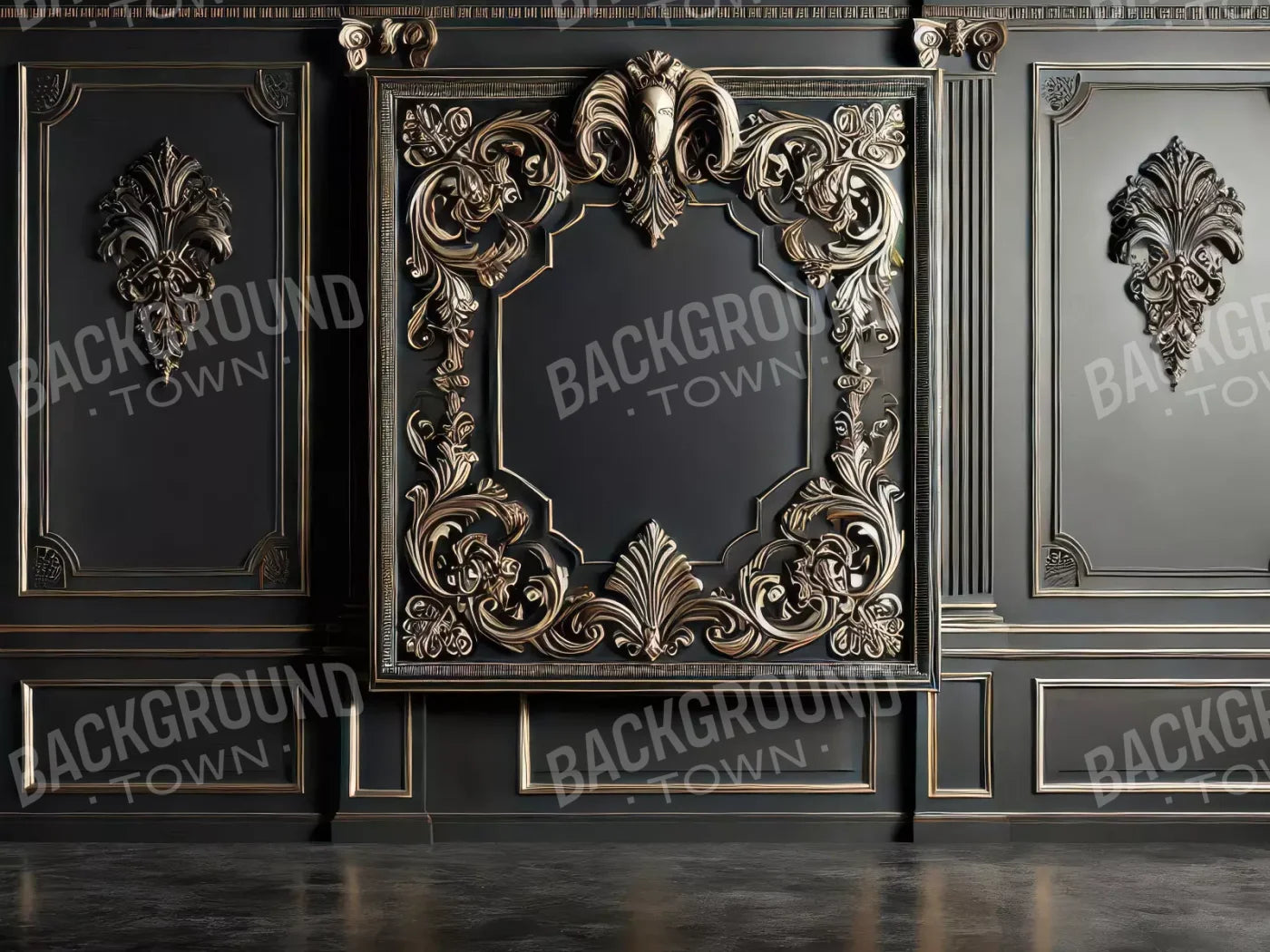 Agora Gray Wall 8’X6’ Fleece (96 X 72 Inch) Backdrop