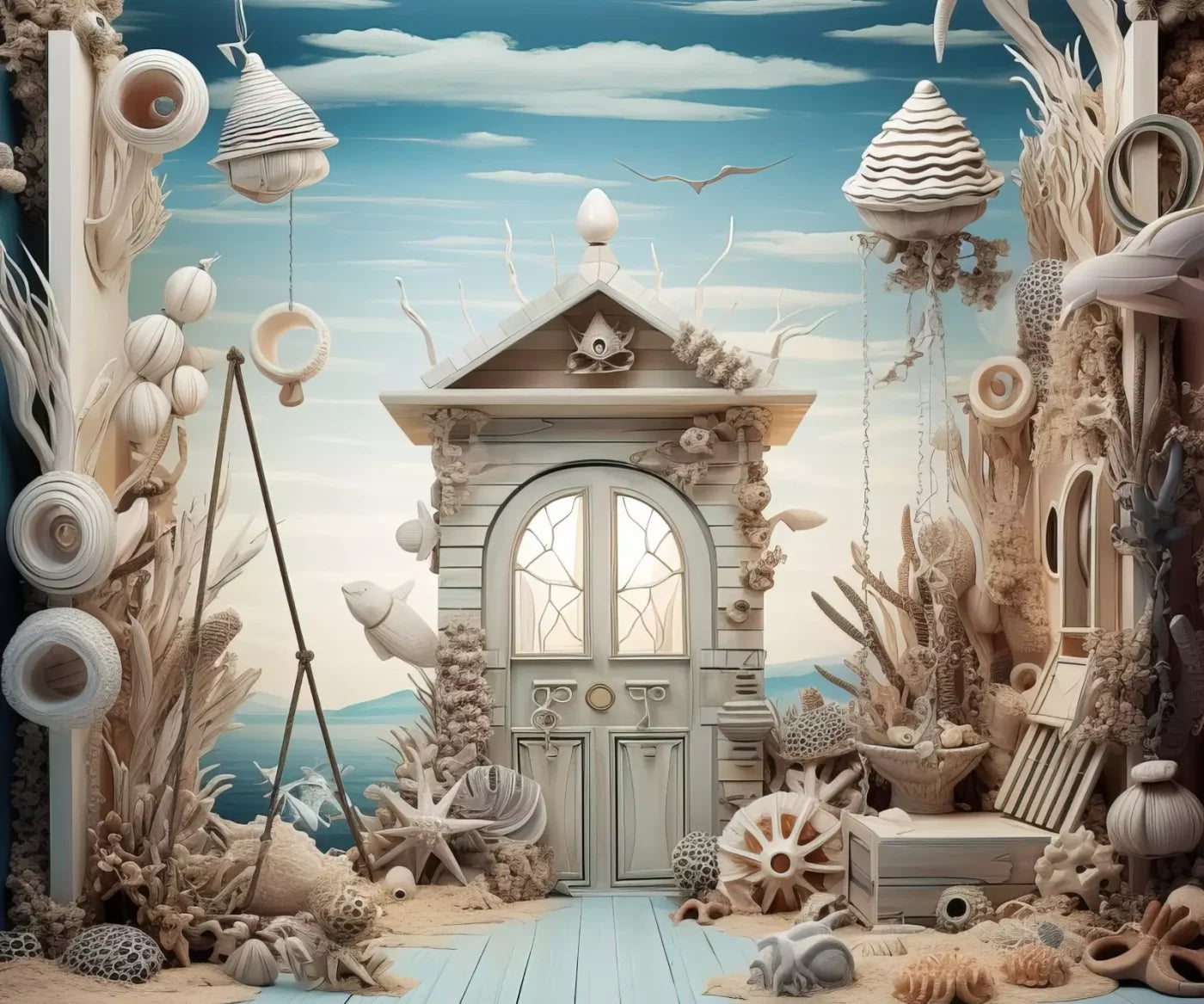 Ahoy Iii 12’X10’ Ultracloth (144 X 120 Inch) Backdrop