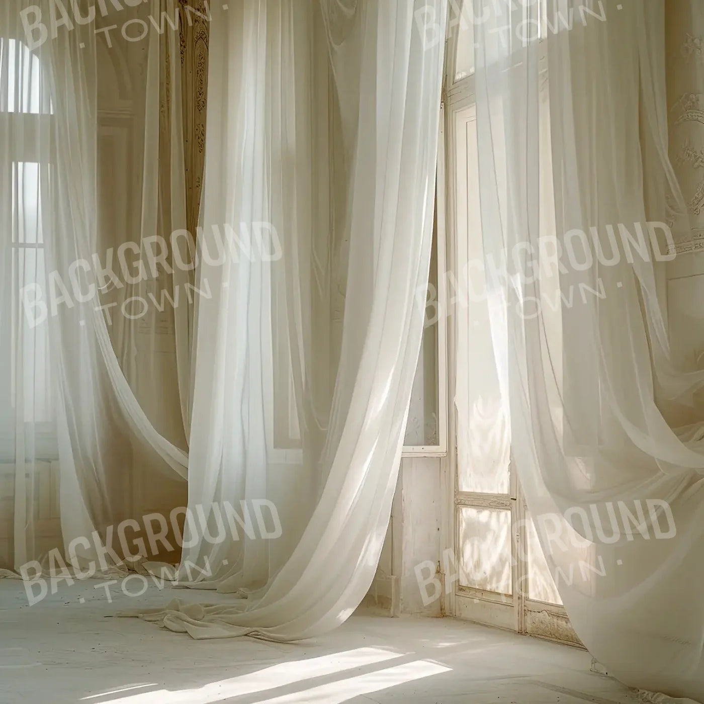 Airy Room 10’x10’ UltraCloth (120 x 120 inch) Backdrop
