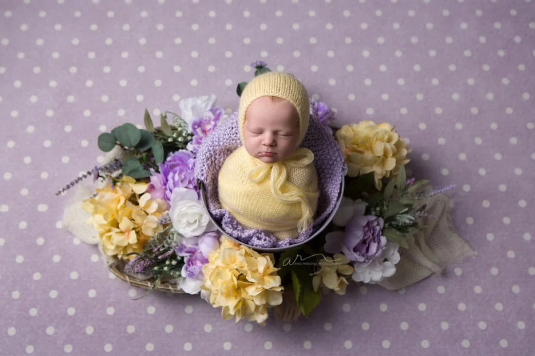 Purple Pattern Backdrop for Photography