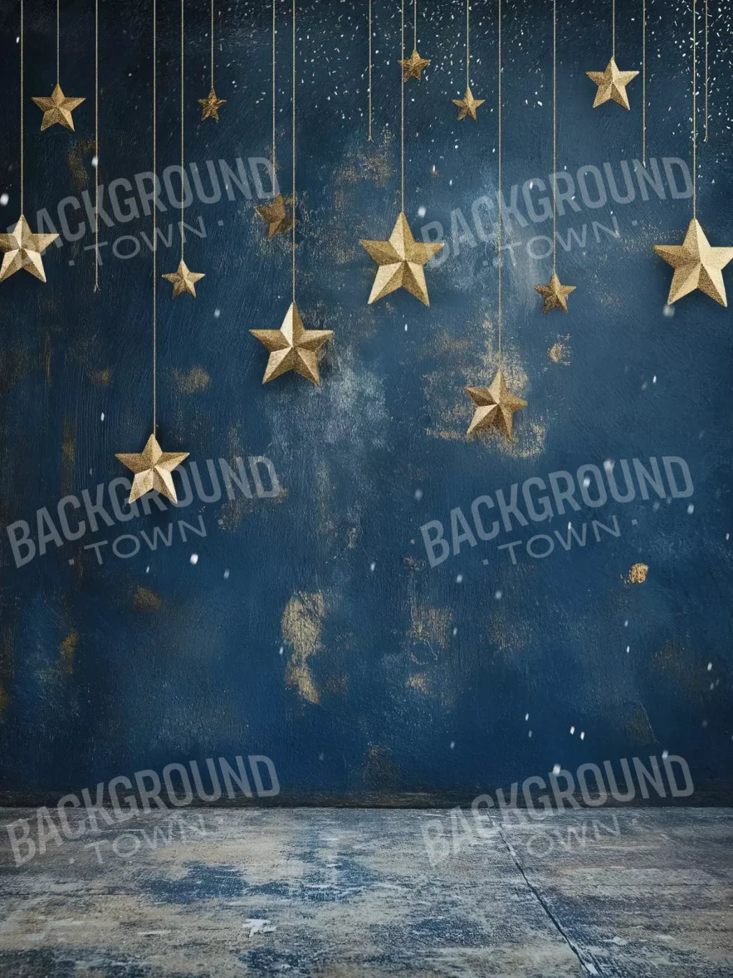 Alya Star Wall 5’X6’8 Fleece (60 X 80 Inch) Backdrop