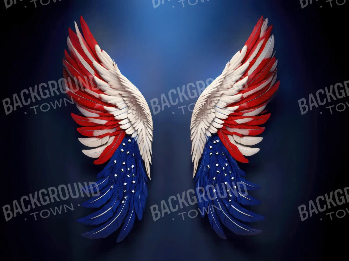 American Angel 6’8x5’ Fleece (80 x 60 inch) Backdrop