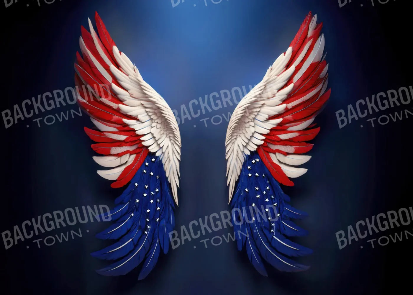 American Angel 7’x5’ UltraCloth (84 x 60 inch) Backdrop