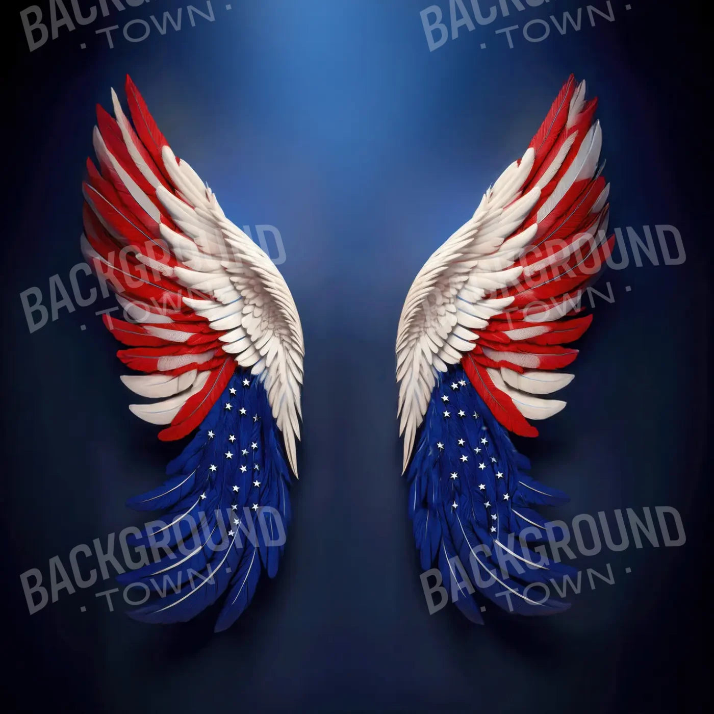 American Angel 8’x8’ Fleece (96 x 96 inch) Backdrop