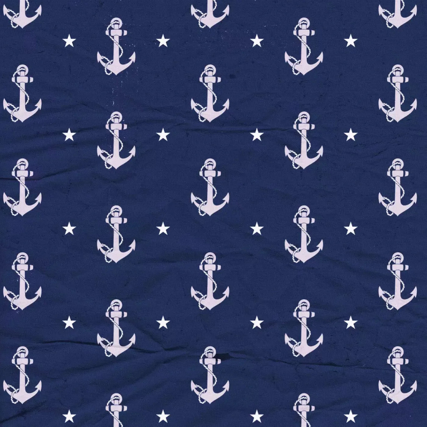 Anchors Away Blue 5X5 Rubbermat Floor ( 60 X Inch ) Backdrop