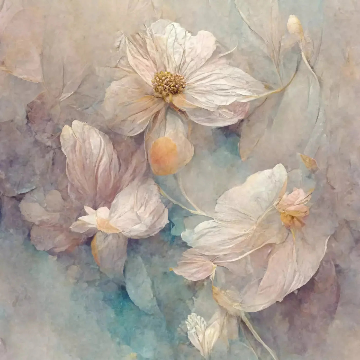 Angel Flowers 2 10X10 Ultracloth ( 120 X Inch ) Backdrop