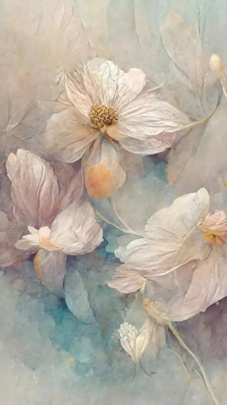 Angel Flowers 2 8X14 Ultracloth ( 96 X 168 Inch ) Backdrop