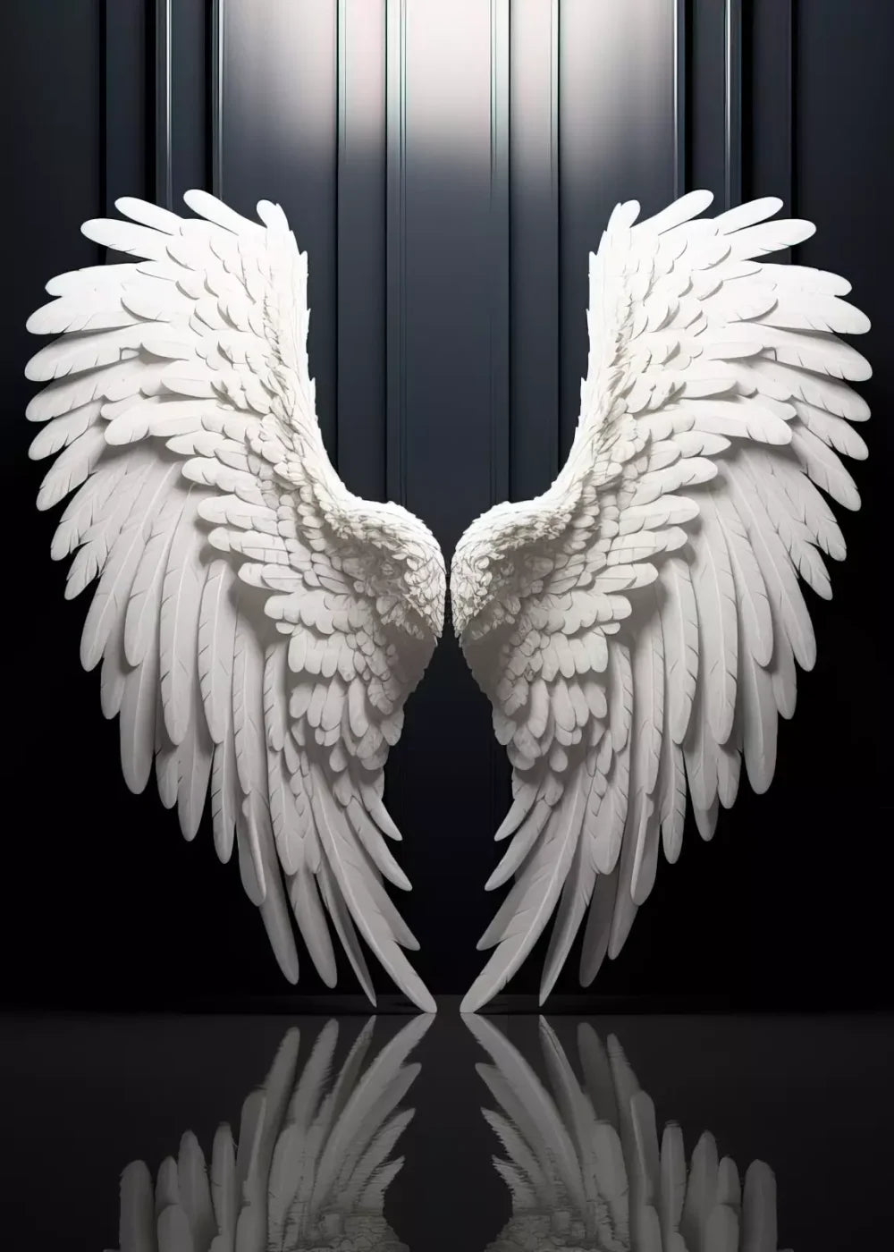 Angel Wings 5X7 Ultracloth ( 60 X 84 Inch ) Backdrop