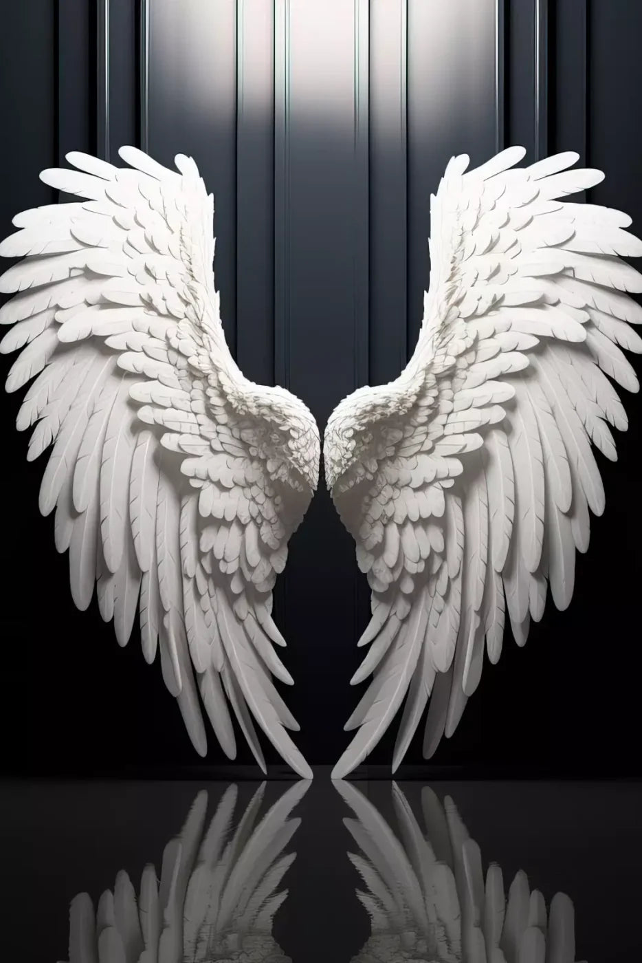 Angel Wings 8X12 Ultracloth ( 96 X 144 Inch ) Backdrop