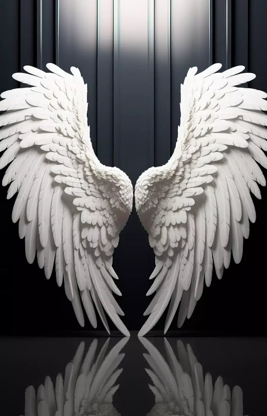Angel Wings 9X14 Ultracloth ( 108 X 168 Inch ) Backdrop