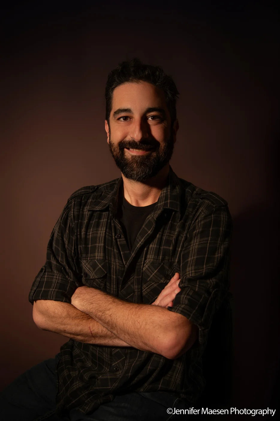 Annies Luxe Copper Medium Backdrop