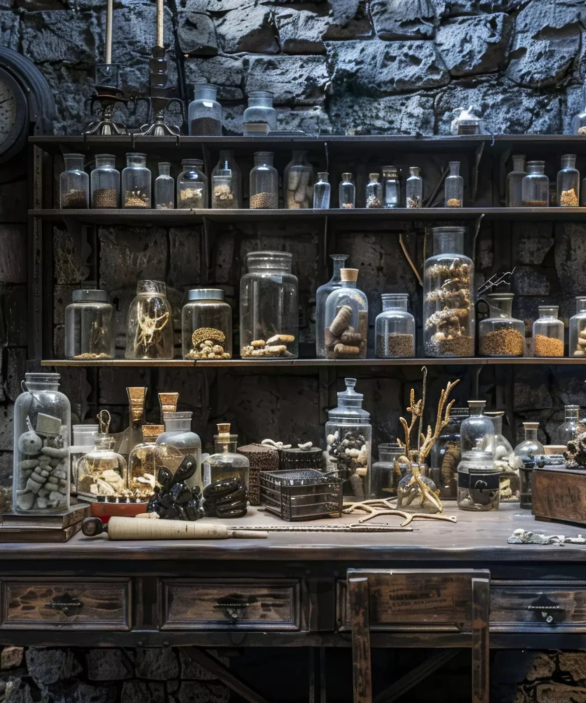 Apothecary 10’X12’ Ultracloth (120 X 144 Inch) Backdrop