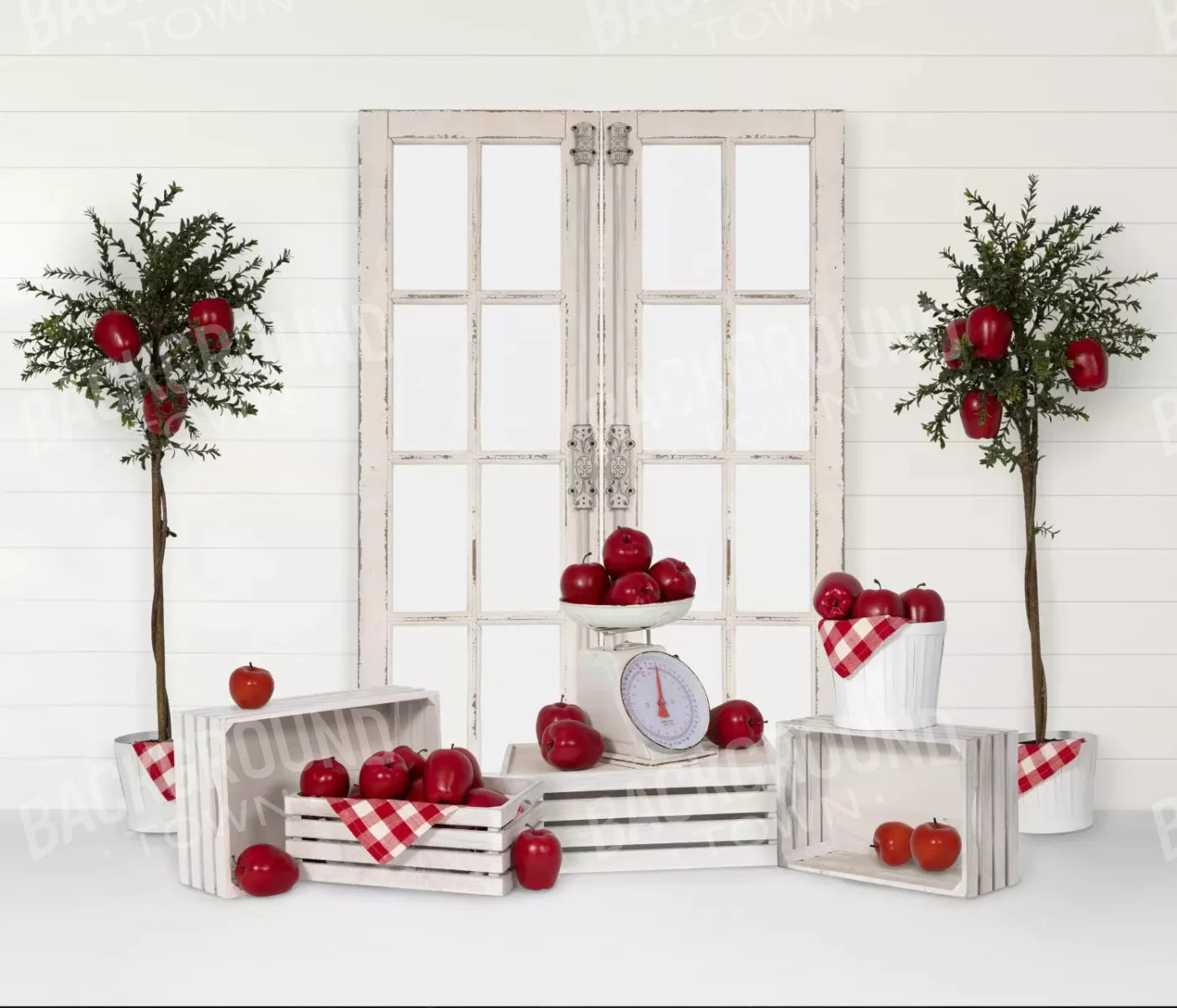 Apple Pickin 12X10 Ultracloth ( 144 X 120 Inch ) Backdrop