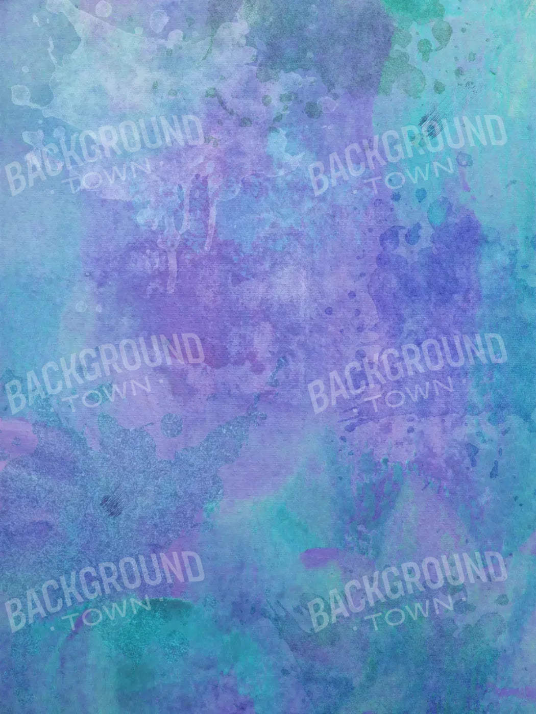 Aqua Berry 5X68 Fleece ( 60 X 80 Inch ) Backdrop