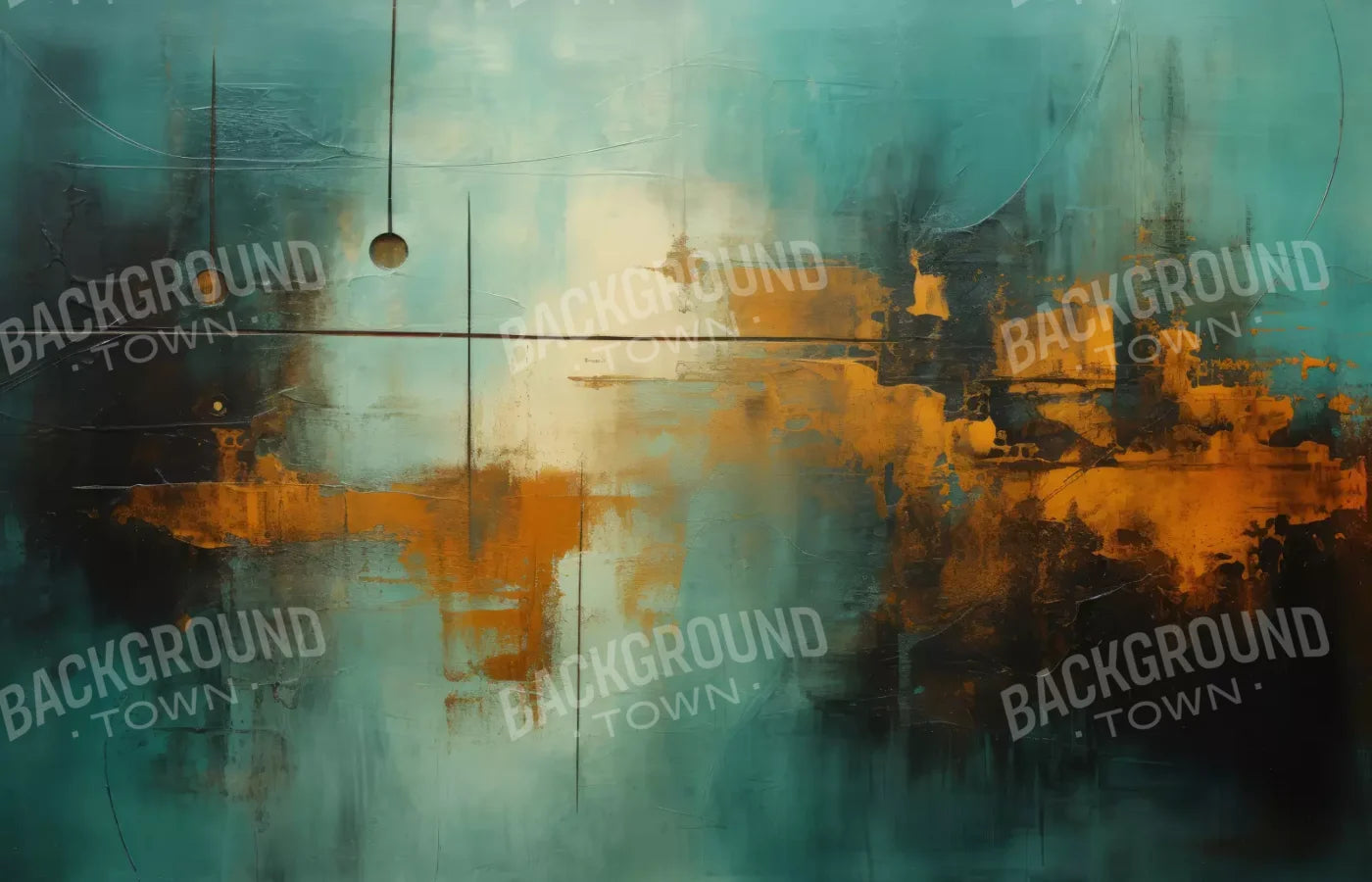 Aqua Geo 14’X9’ Ultracloth (168 X 108 Inch) Backdrop