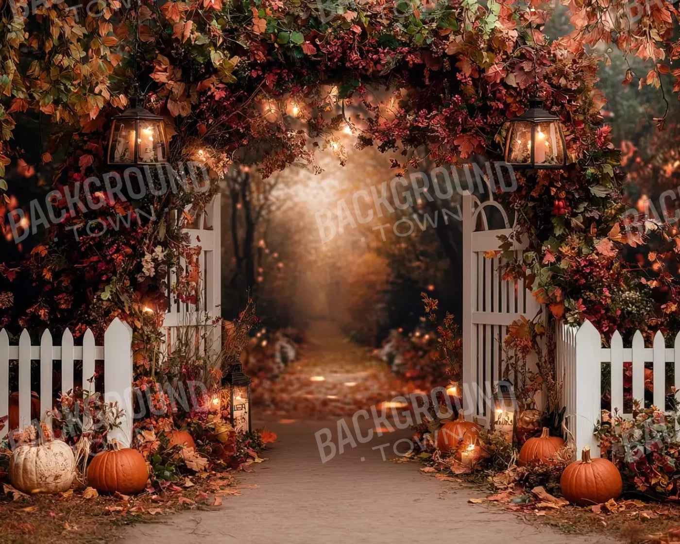 Arch Gateway Path 10’X8’ Fleece (120 X 96 Inch) Backdrop