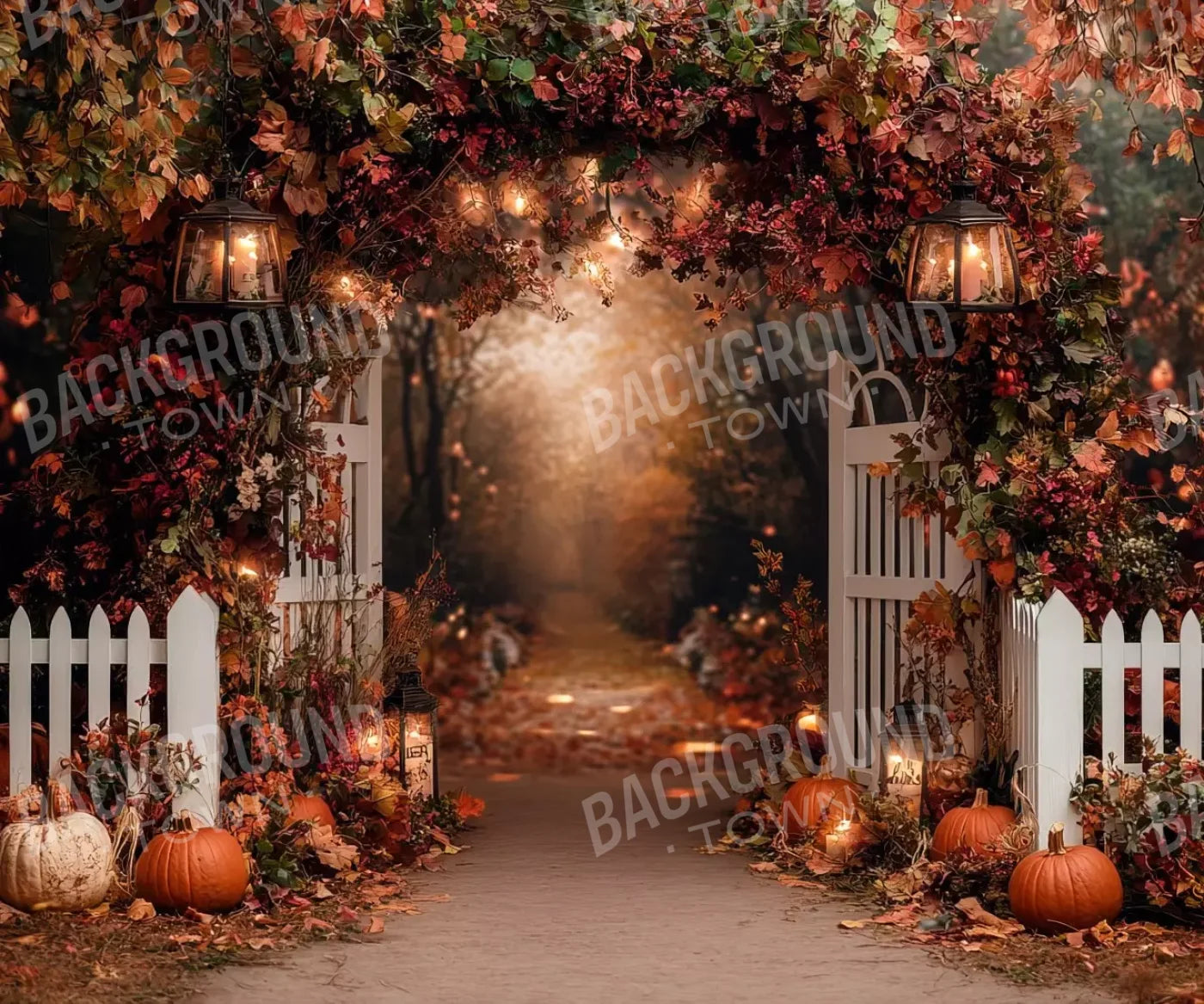 Arch Gateway Path 12’X10’ Ultracloth (144 X 120 Inch) Backdrop