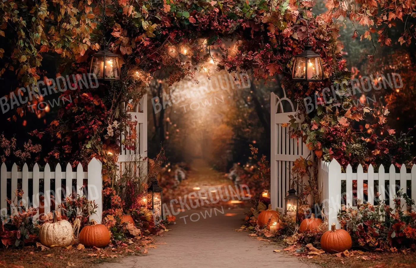 Arch Gateway Path 14’X9’ Ultracloth (168 X 108 Inch) Backdrop