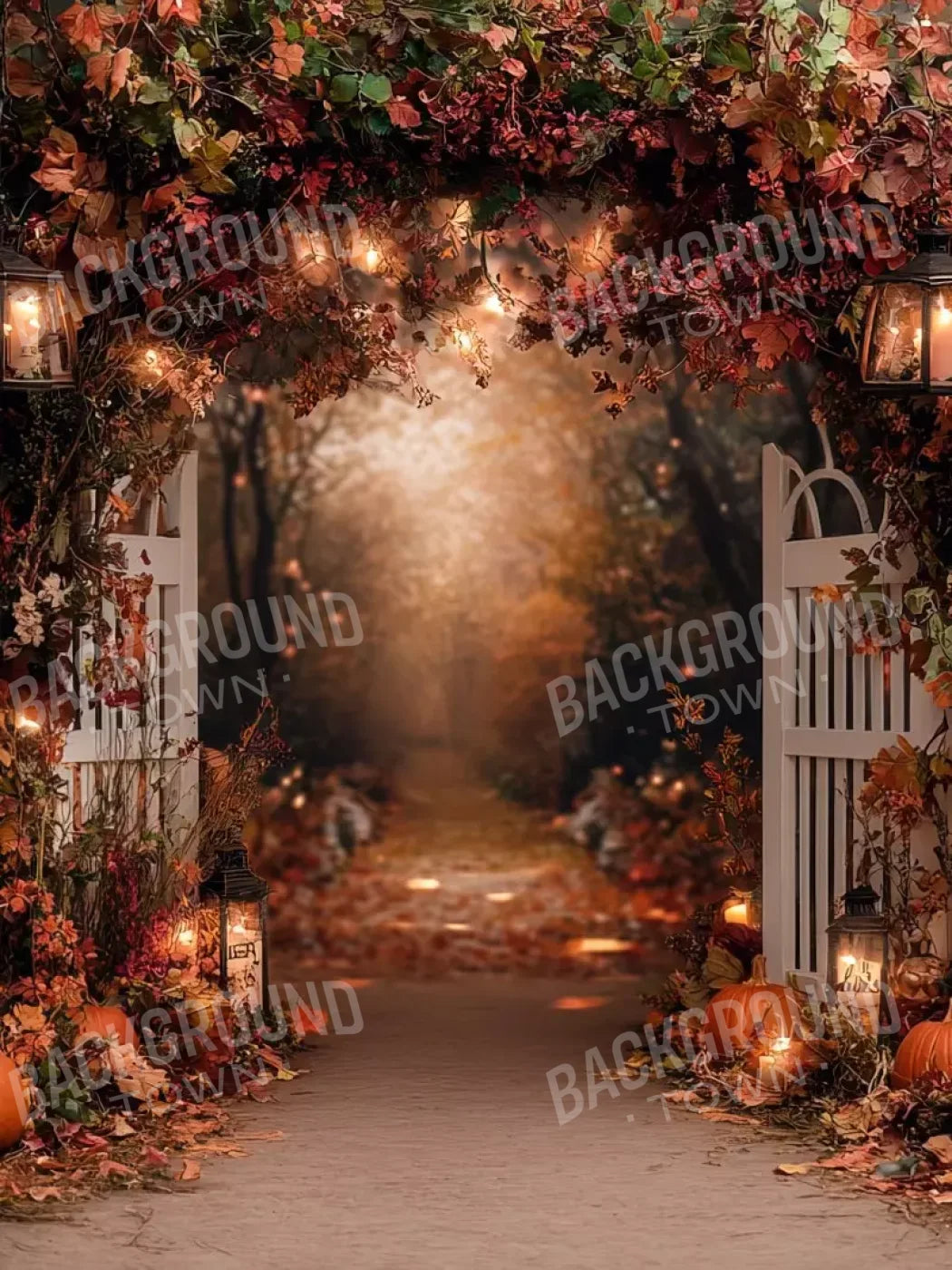 Arch Gateway Path 6’X8’ Fleece (72 X 96 Inch) Backdrop