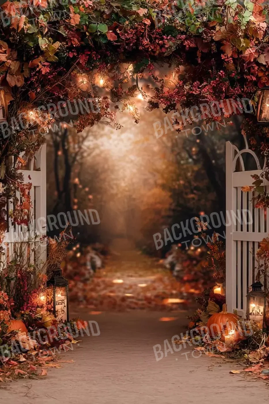 Arch Gateway Path 8’X12’ Ultracloth (96 X 144 Inch) Backdrop