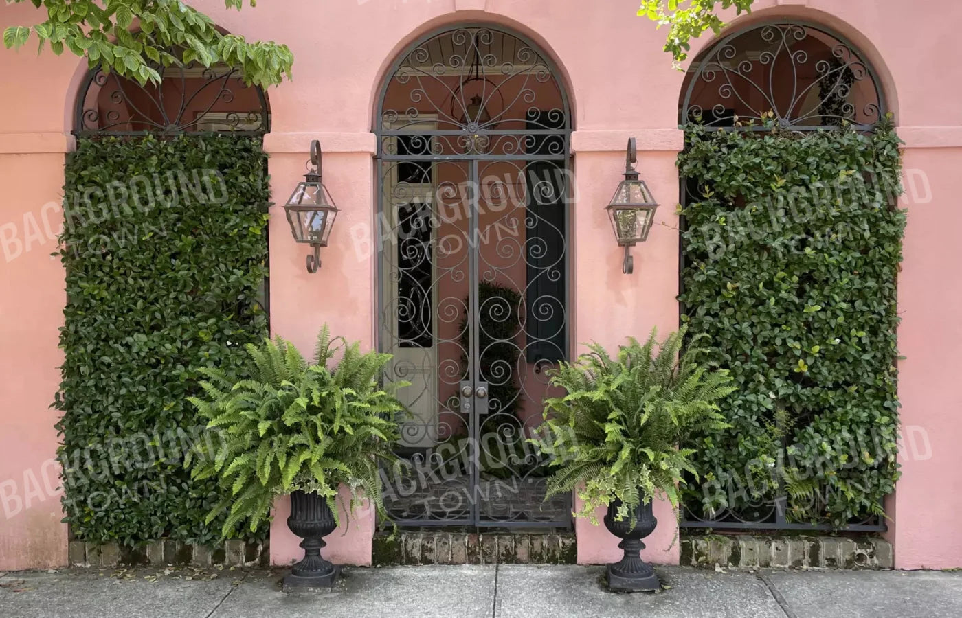 Archway Walk 12X8 Ultracloth ( 144 X 96 Inch ) Backdrop