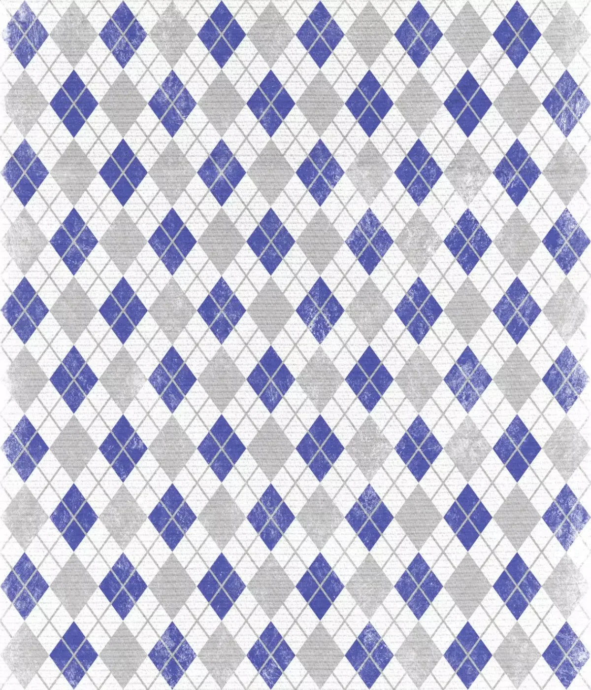 Argyle Blue 10X12 Ultracloth ( 120 X 144 Inch ) Backdrop