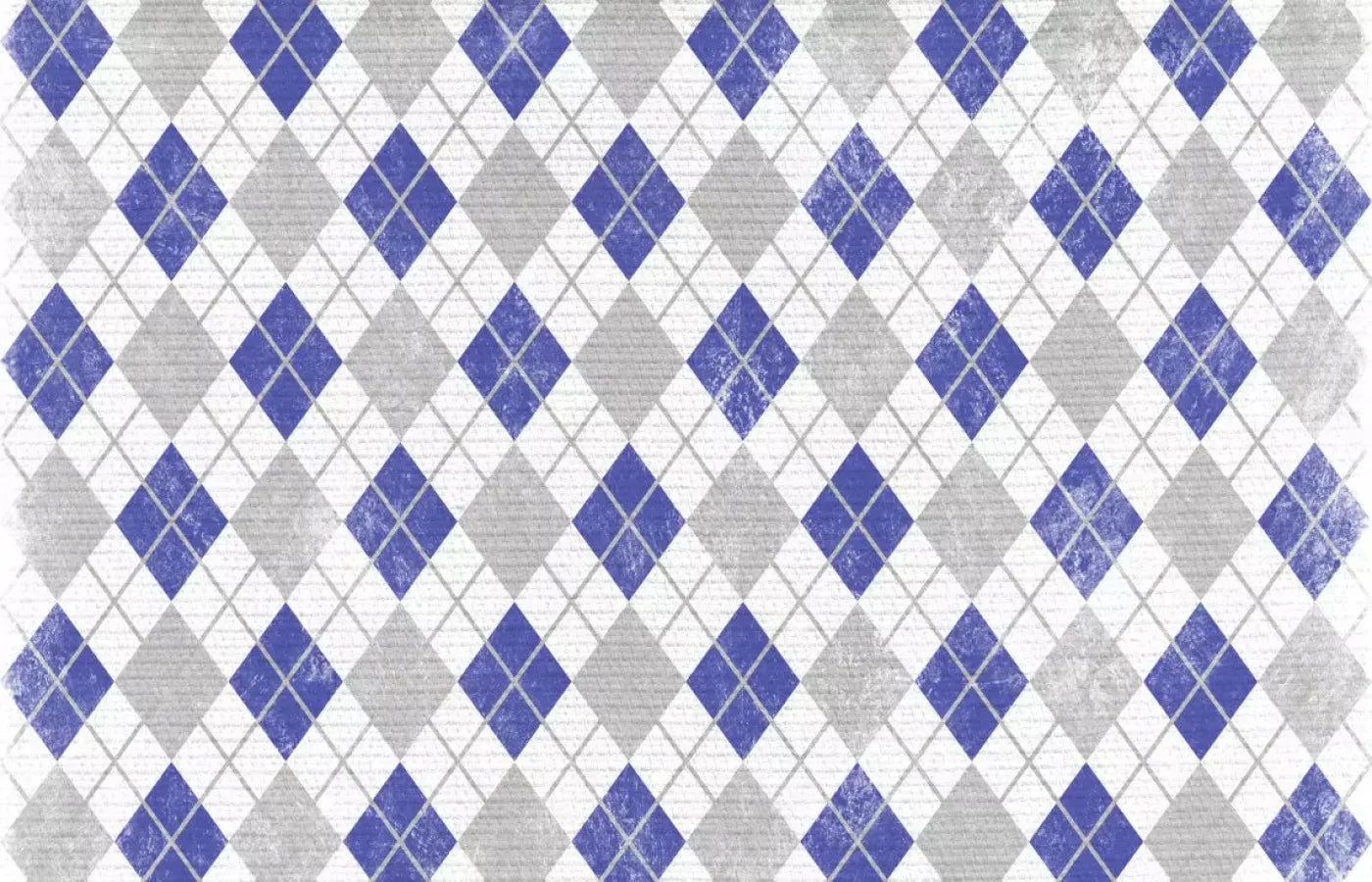 Argyle Blue 12X8 Ultracloth ( 144 X 96 Inch ) Backdrop