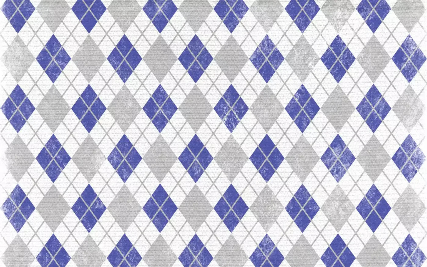 Argyle Blue 14X9 Ultracloth ( 168 X 108 Inch ) Backdrop