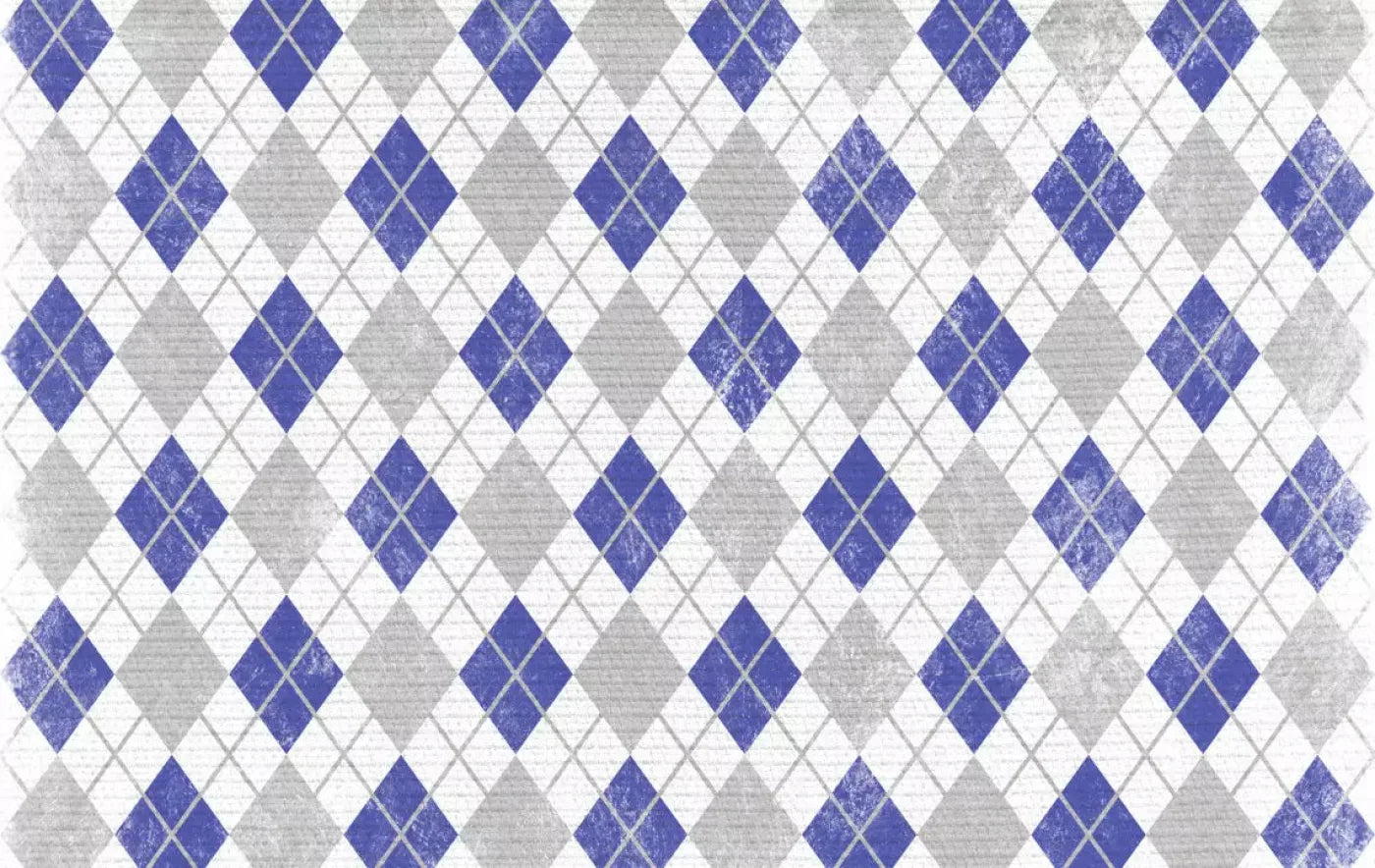 Argyle Blue 16X10 Ultracloth ( 192 X 120 Inch ) Backdrop