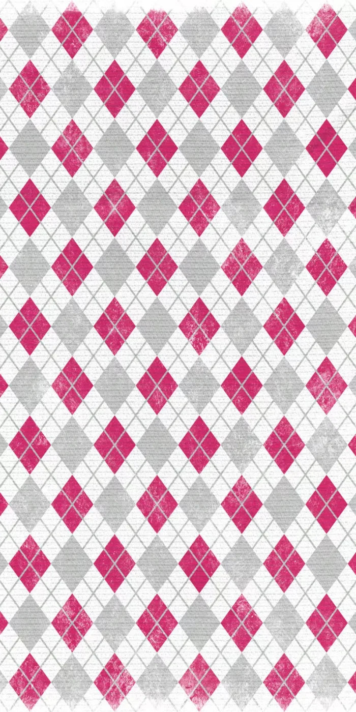 Argyle Pink 10X20 Ultracloth ( 120 X 240 Inch ) Backdrop