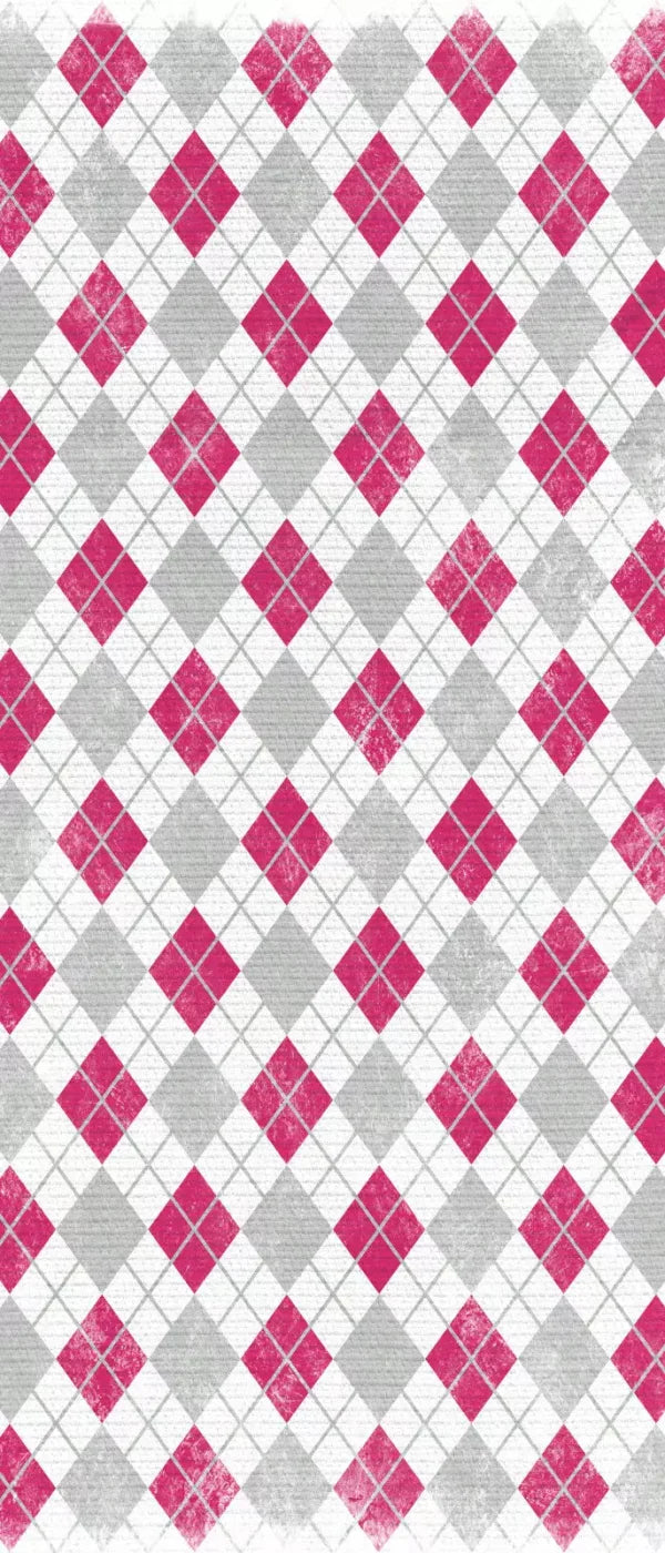 Argyle Pink 5X12 Ultracloth For Westcott X-Drop ( 60 X 144 Inch ) Backdrop