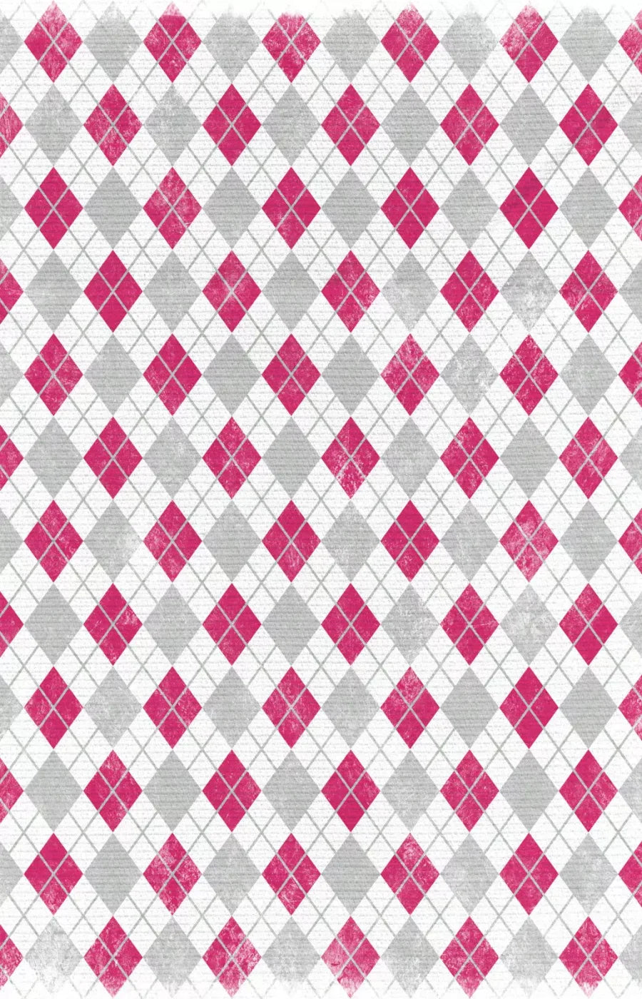 Argyle Pink 8X12 Ultracloth ( 96 X 144 Inch ) Backdrop