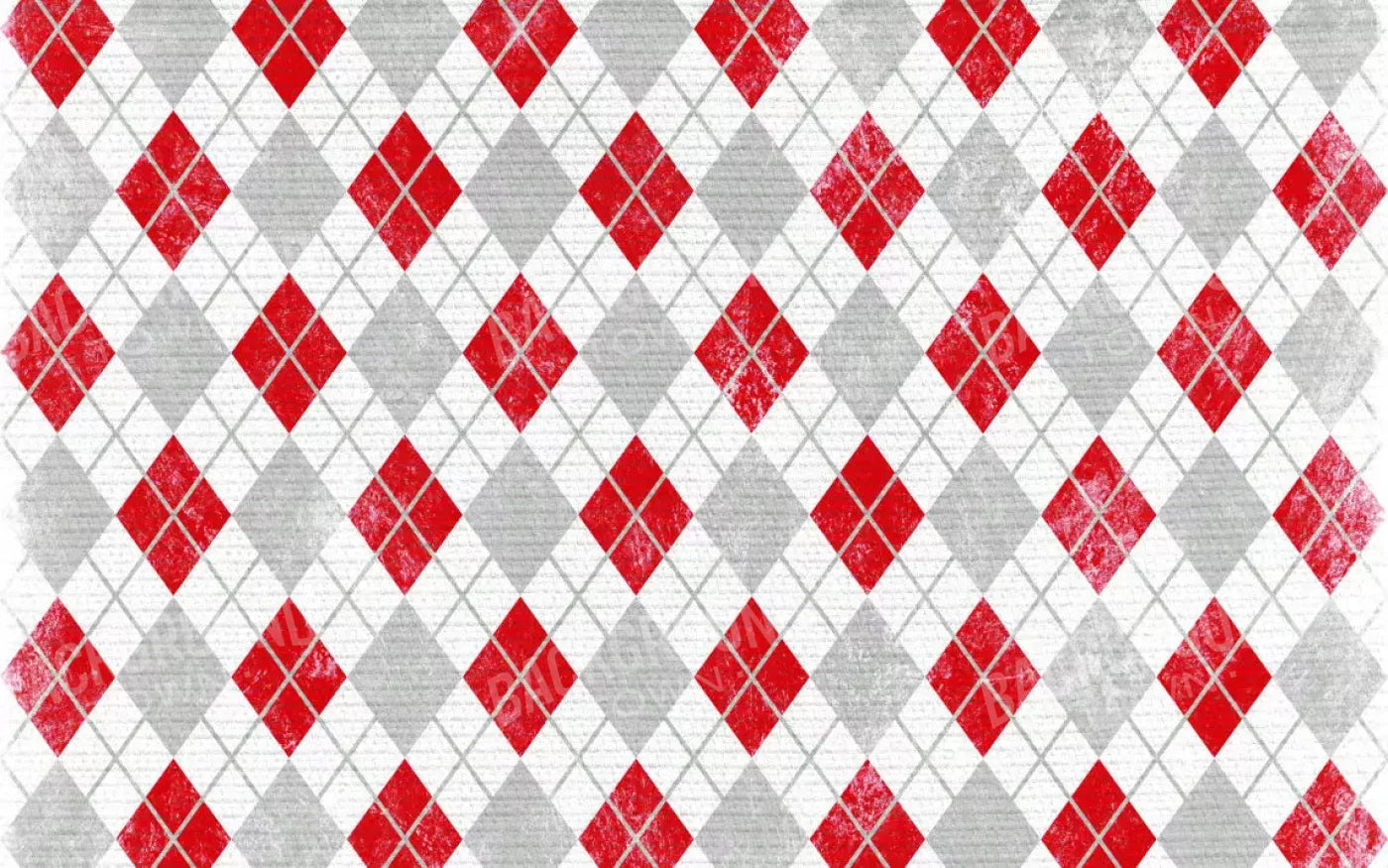Argyle Red 14X9 Ultracloth ( 168 X 108 Inch ) Backdrop