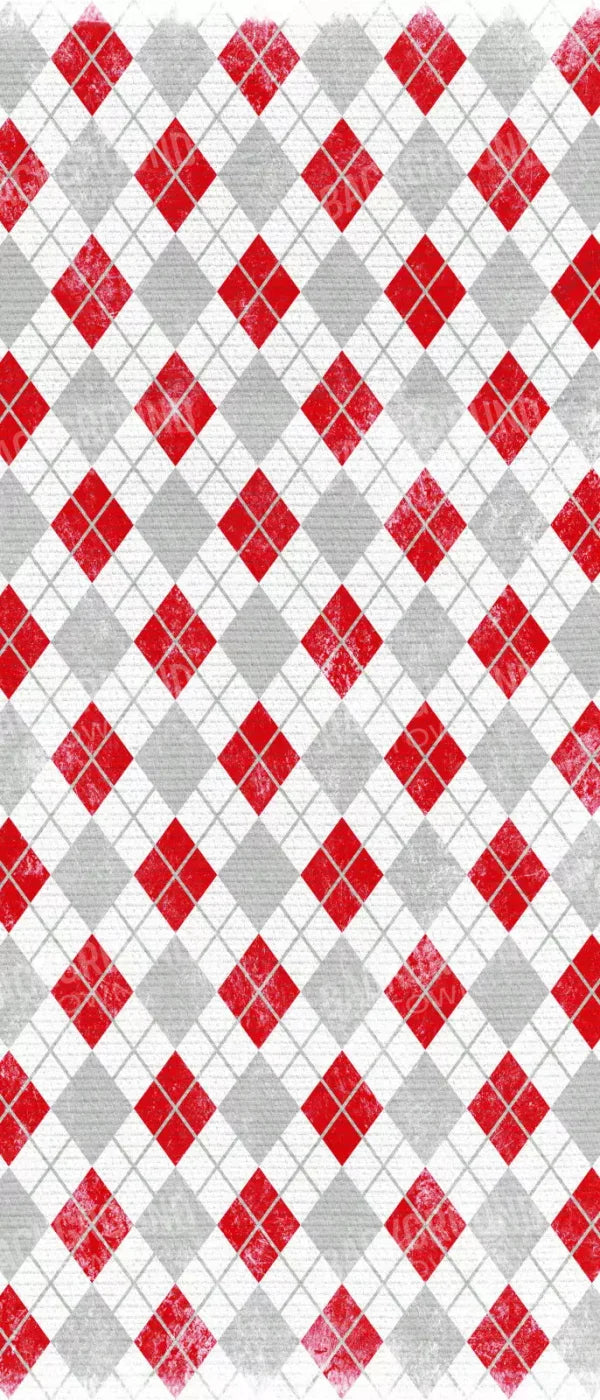 Argyle Red 5X12 Ultracloth For Westcott X-Drop ( 60 X 144 Inch ) Backdrop