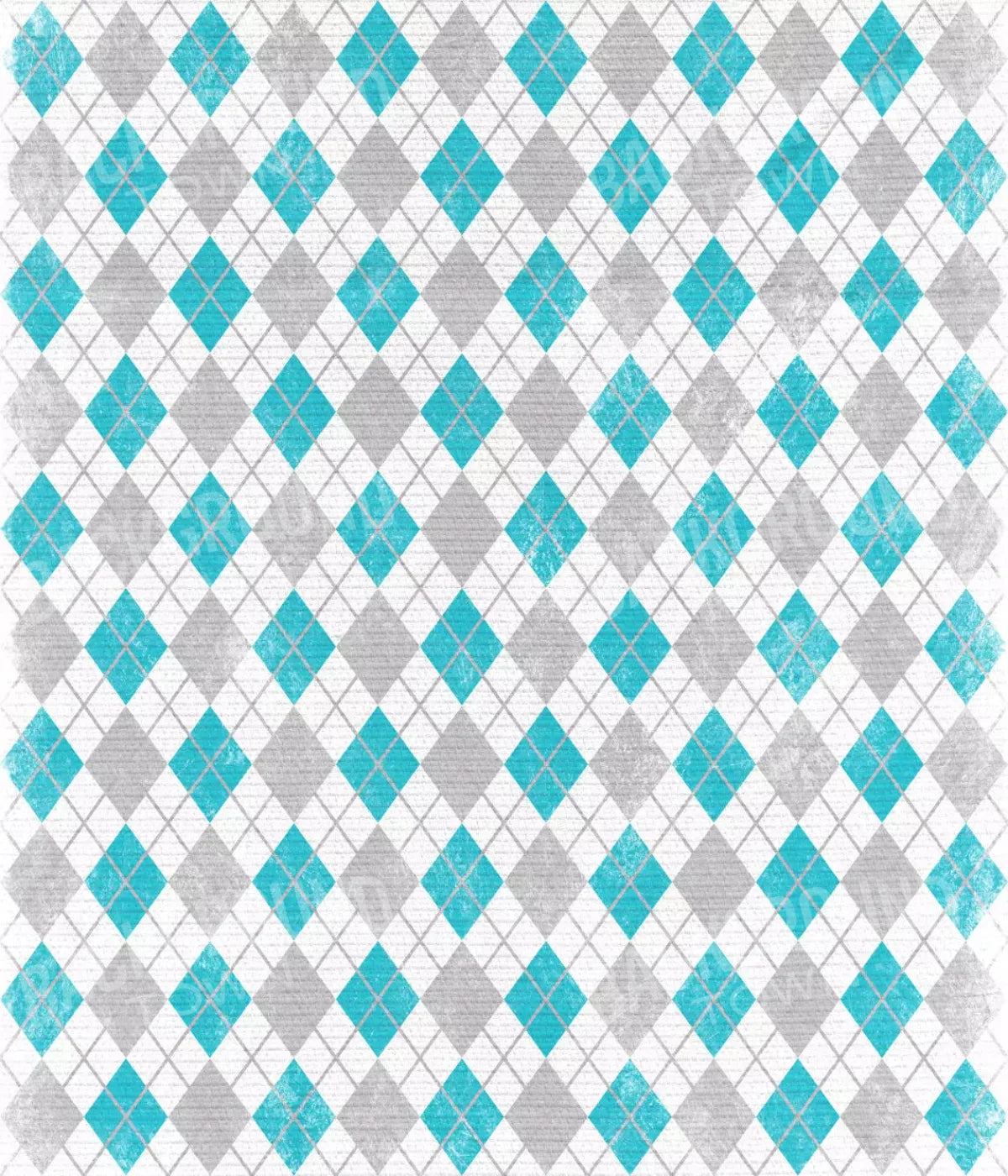 Argyle Teal 10X12 Ultracloth ( 120 X 144 Inch ) Backdrop