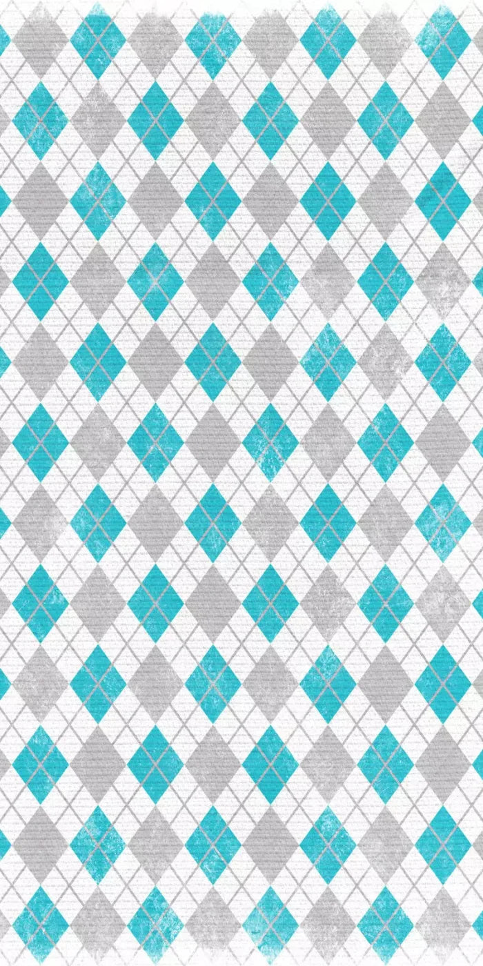 Argyle Teal 10X20 Ultracloth ( 120 X 240 Inch ) Backdrop