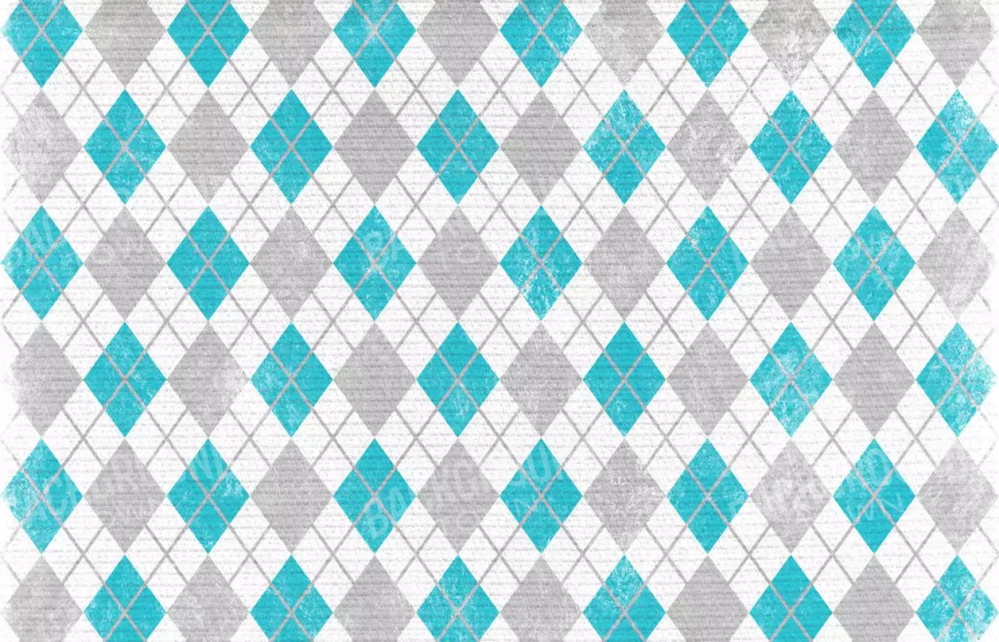 Argyle Teal 12X8 Ultracloth ( 144 X 96 Inch ) Backdrop