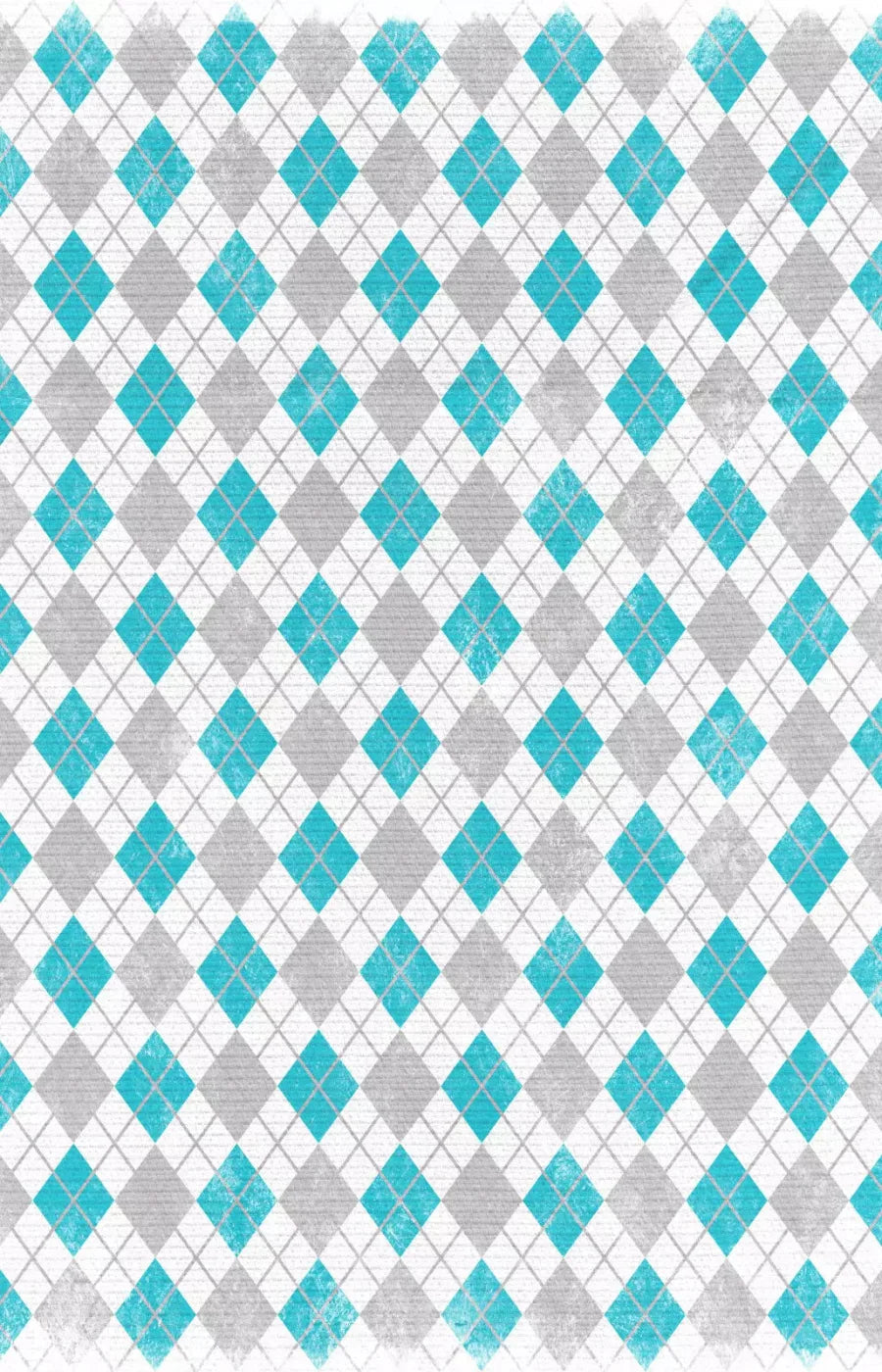 Argyle Teal 8X12 Ultracloth ( 96 X 144 Inch ) Backdrop