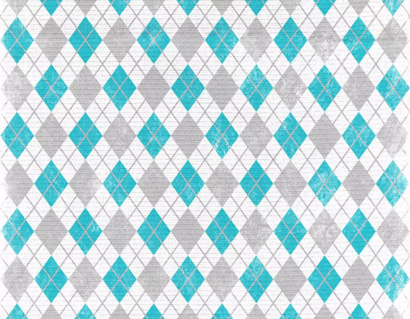 Argyle Teal 8X6 Fleece ( 96 X 72 Inch ) Backdrop