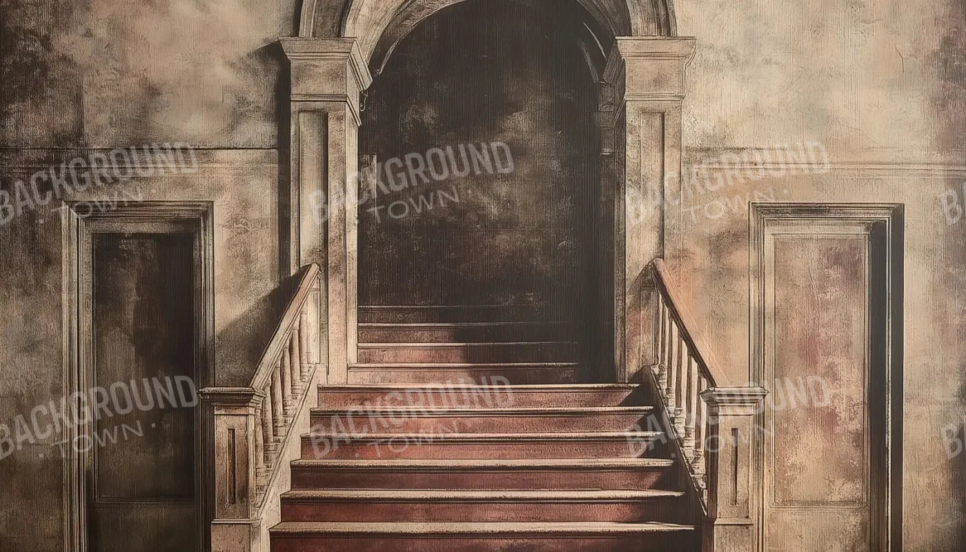 Armistice Stairway 14’x8’ UltraCloth (168 x 96 inch) Backdrop