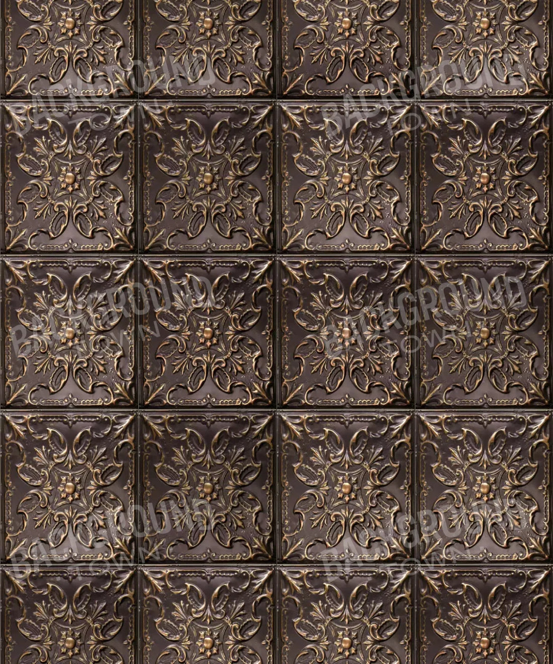Bronze Metal Tile Backdrop for Photography