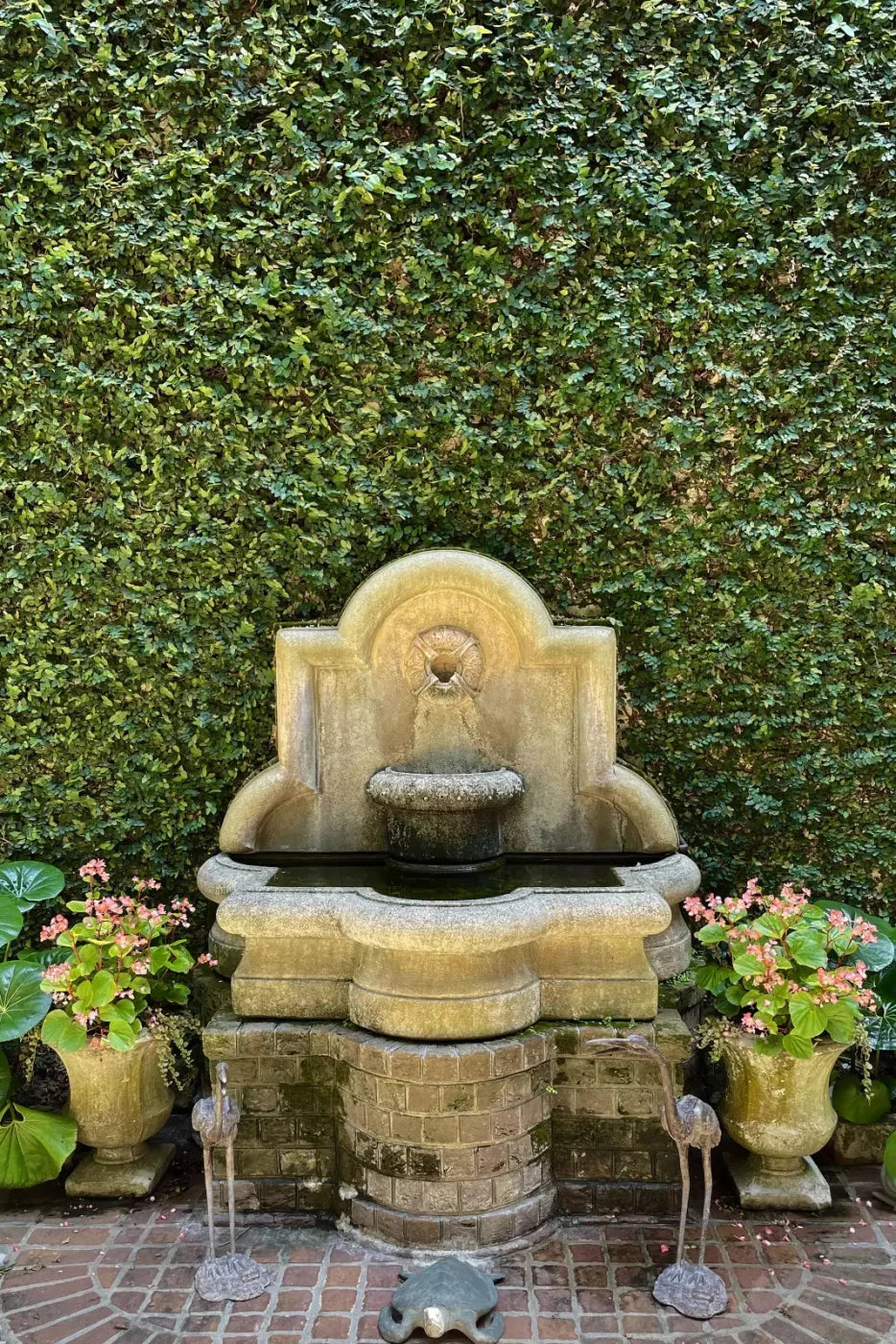 At The Fountain 5X76 For Lvl Up Backdrop System ( 60 X 90 Inch )