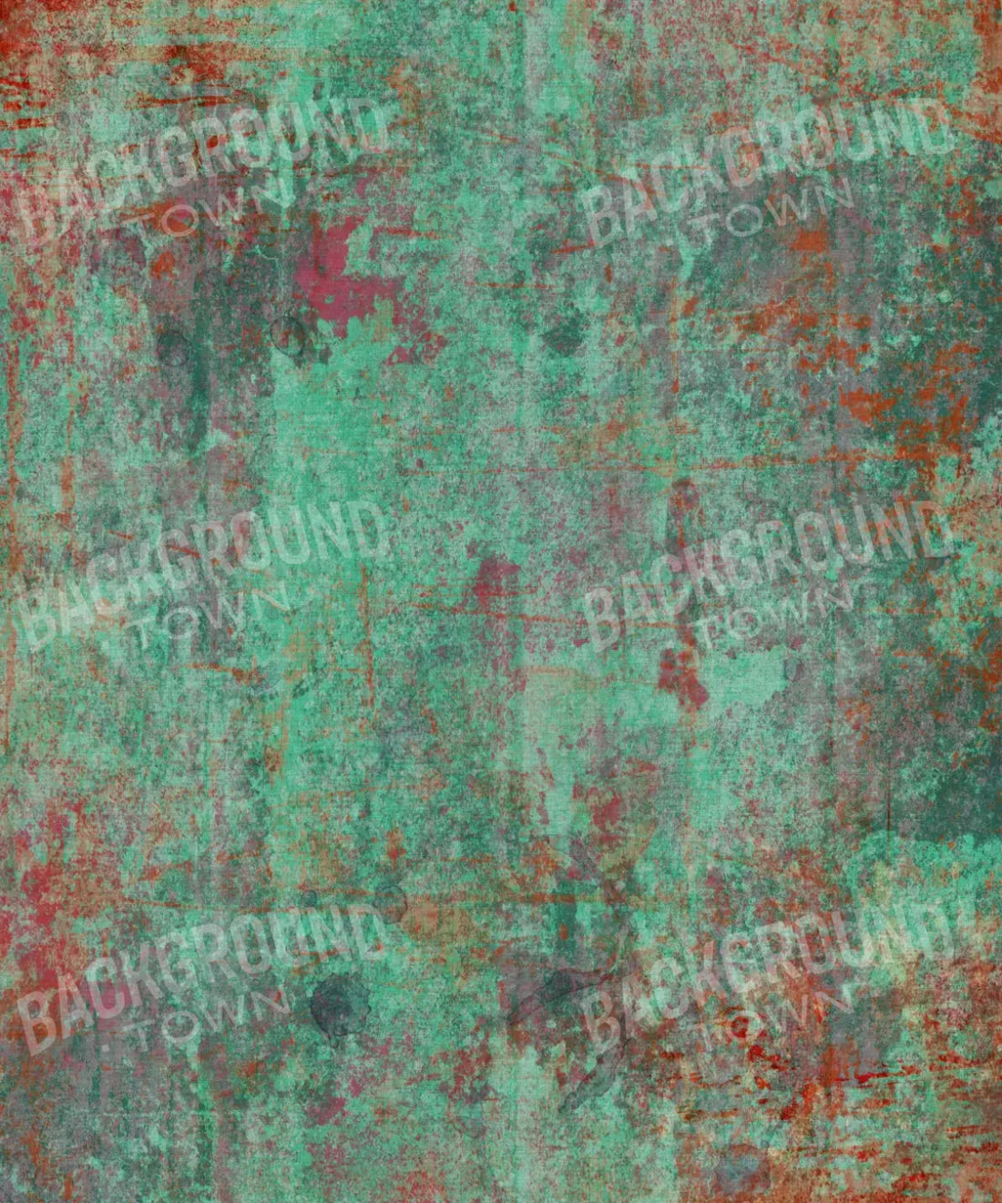 Green Urban Grunge Backdrop for Photography